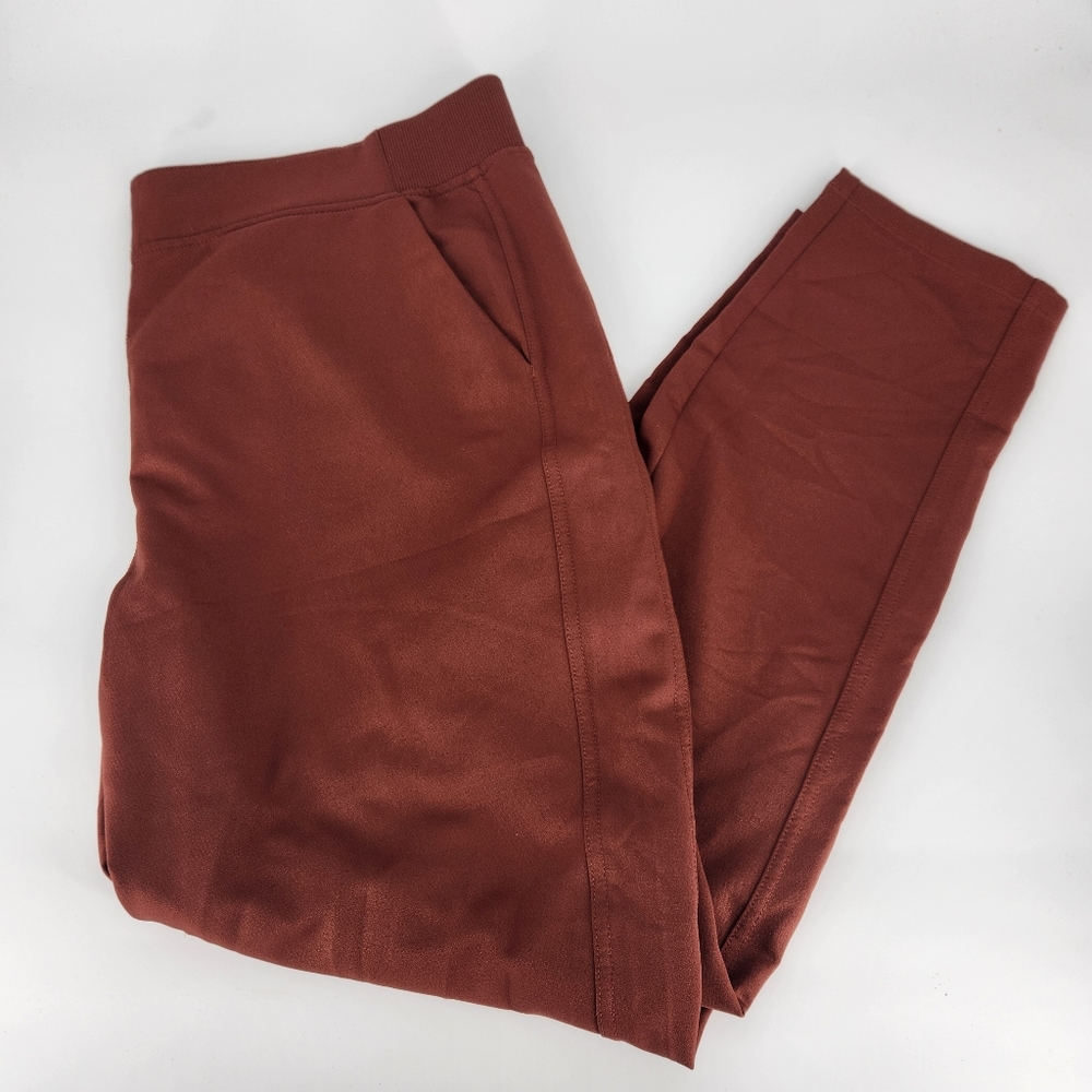 32 Degrees Cool Rust Colored Pants with Pockets Women's Size L